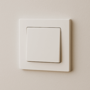 Interrupteur va-et-vient blanc