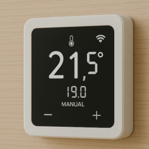 Thermostat connecté mural